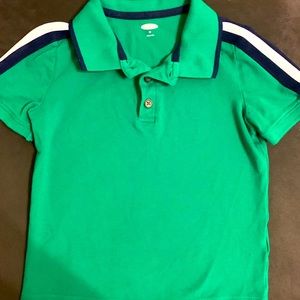 Toddler boys polo style shirt